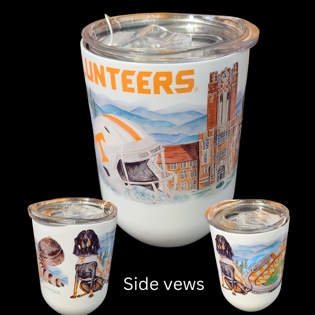 UT Insulated Wine or Coffee Tumbler